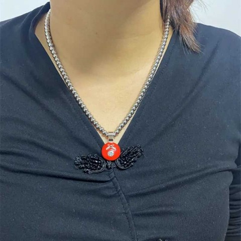 Luxury Stainless Steel Charm Bracelet Set with Imitation Pearl for Men and Women