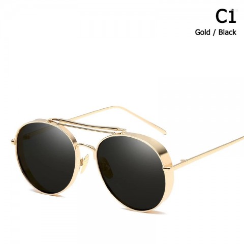 Big Bully 1649 Unisex Metal Frame Sunglasses - Fashionable & Durable