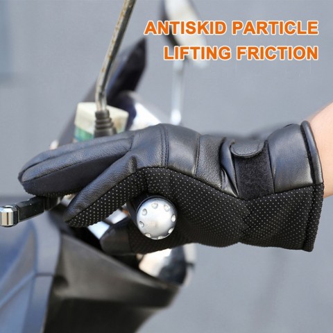 Five Fingers Heated Gloves for Men - Waterproof & Warm Winter Protection