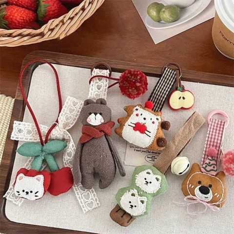 Cute Animal Keychains for Women - Classic Fairy Car Keychain Accessories