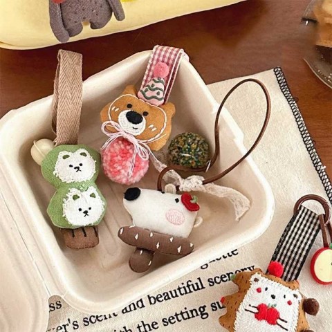 Cute Animal Keychains for Women - Classic Fairy Car Keychain Accessories