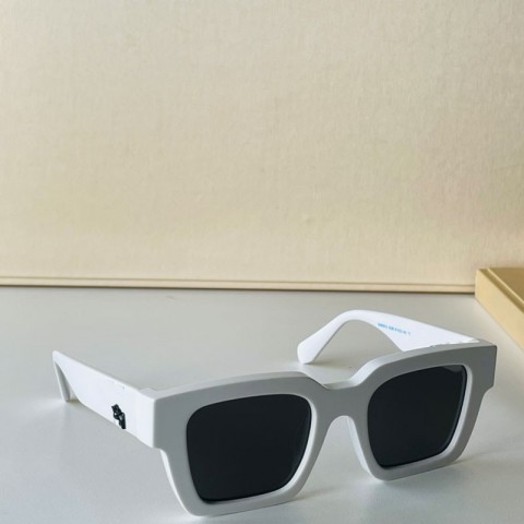 Designer OMRI012 Men's Full-Frame UV400 Sunglasses - Classic Black & Pink Lenses
