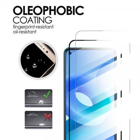 YIWHO 4in1 3D Tempered Glass Screen Protector for OPPO A94/A95/A93/A74/A73/A72/A54/A53S/A52/A15