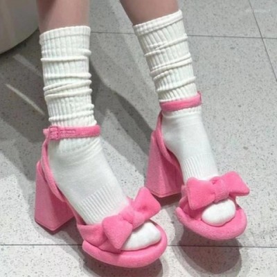 Elegant Suede Sandals with Super High Heels for Women 2025