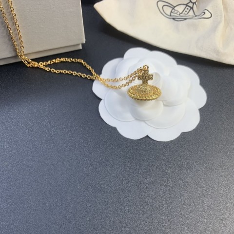 Vivienne Westwood Inspired Empress Cixi 3D Planet Necklace