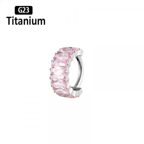 G23 Unisex High-Quality Clicker Septum Hoops Piercing Earrings 8/10mm