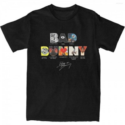 Men's Bad Bunnys DTMF Debi Tirar Mas Fotos T-Shirt - Awesome Cotton Loose Fit Summer Tee