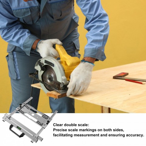 Circular Saw Edge Guide Positioner - Adjustable Cutting Tool for Woodworking - CE Certified