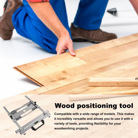 Circular Saw Edge Guide Positioner - Adjustable Cutting Tool for Woodworking - CE Certified