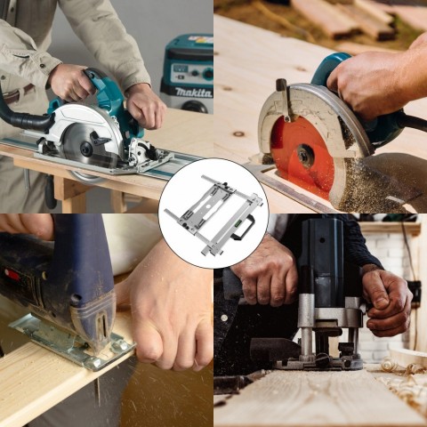 Circular Saw Edge Guide Positioner - Adjustable Cutting Tool for Woodworking - CE Certified
