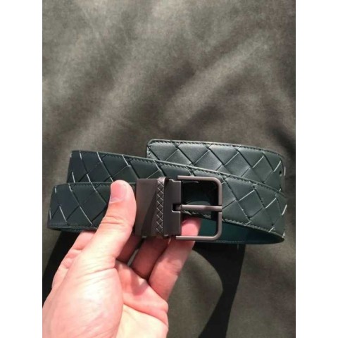 High-Quality 10A Mirror Leather Belt for Men - Fashionable Narrow Genuine Leather Unisex