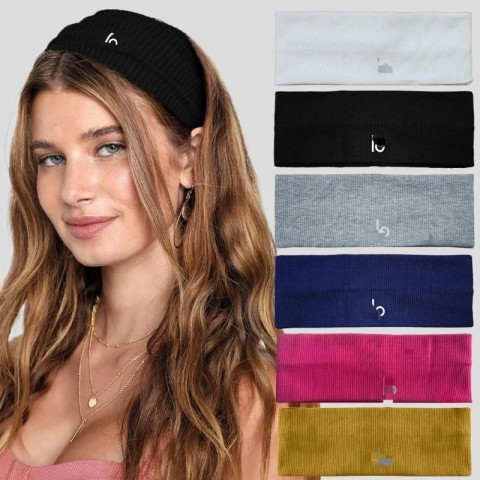 Elastic Yoga Headbands for Women - Multi-Color Bandanas & Durag