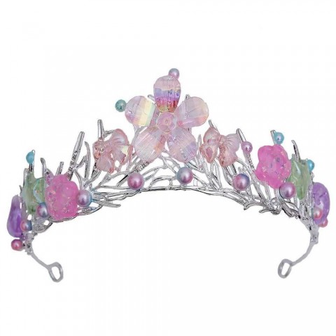 KMVEXO Women's Mermaid Seashell Starfish Tiaras for Halloween Party