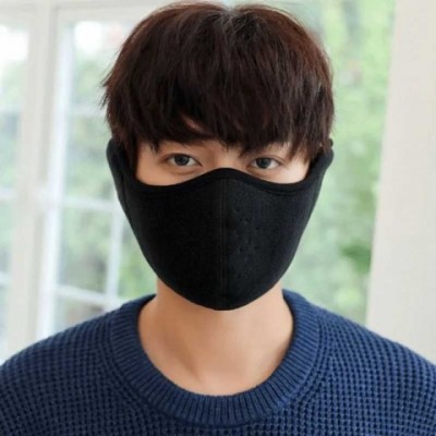 3pcs Unisex Outdoor Thermal Mask, Winter Cycling Windproof Ear Protection, Breathable Fashion Face Cover XJ241209