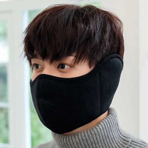 3pcs Unisex Outdoor Thermal Mask, Winter Cycling Windproof Ear Protection, Breathable Fashion Face Cover XJ241209
