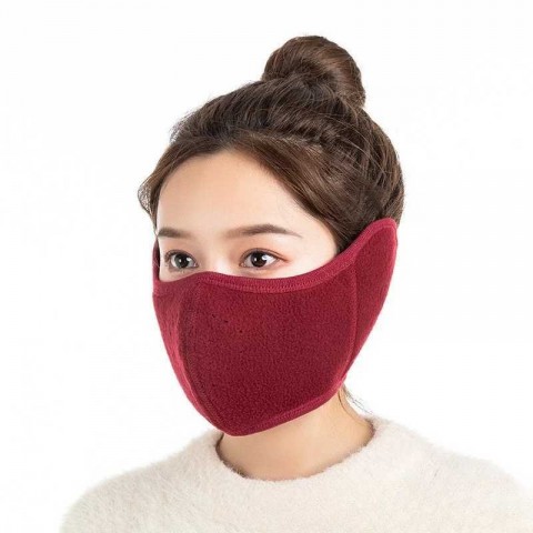 3pcs Unisex Outdoor Thermal Mask, Winter Cycling Windproof Ear Protection, Breathable Fashion Face Cover XJ241209