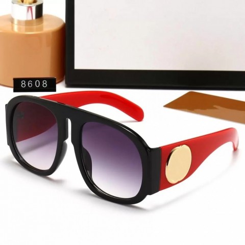 Luxury Oversized Designer Round Sunglasses With Original Box for Women