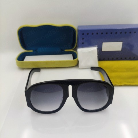 Luxury Oversized Designer Round Sunglasses With Original Box for Women