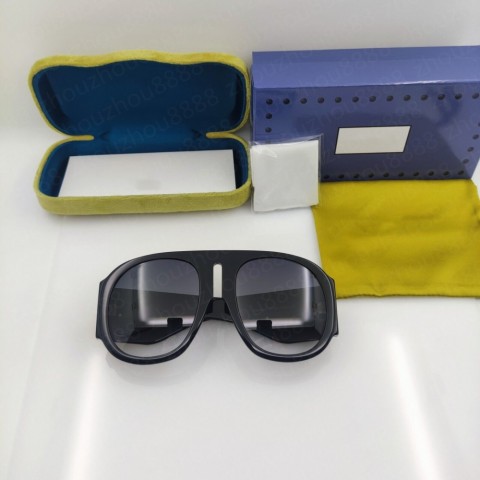 Luxury Oversized Designer Round Sunglasses With Original Box for Women