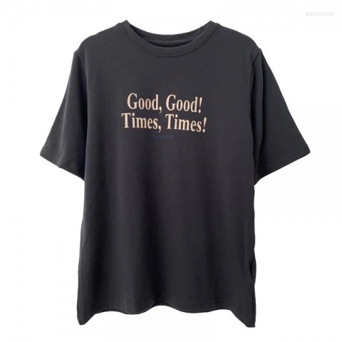 Korean Style Women's Loose Fit Cotton T-Shirt 2025 Summer Collection