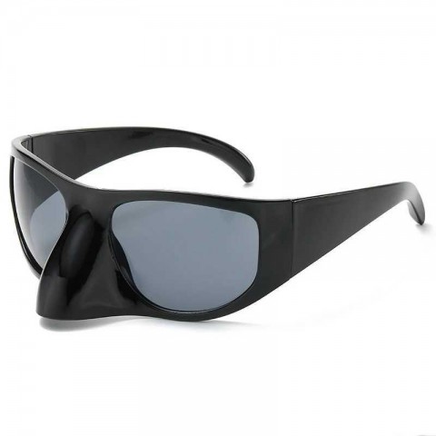 Y2K Luxury Oversized Bird Nose Mask Sunglasses for Men 2023 Trend