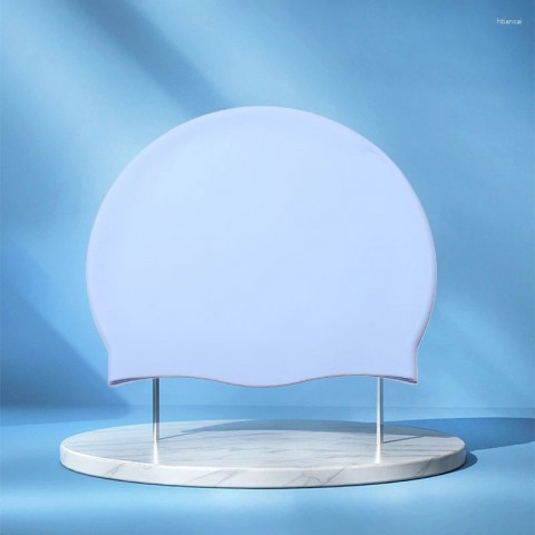 Unisex Comfortable Waterproof Swim Cap - Durable Beret for Swimming