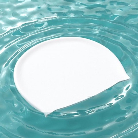 Unisex Comfortable Waterproof Swim Cap - Durable Beret for Swimming