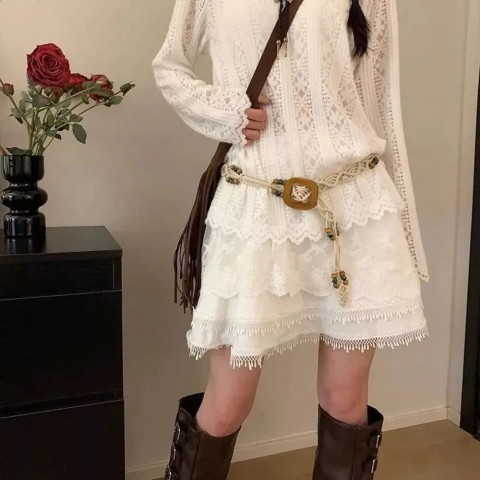 Bohemian Butterfly Tassel Waist Chain Belt for Men - Y2K Trendy Beach Accessory
