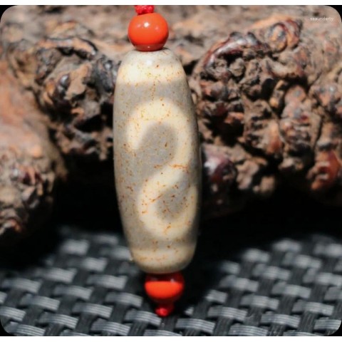 Bangle Energy Magic Tibetan Antique Agate Money Hook Rich Symbol DZi Bead Pendant