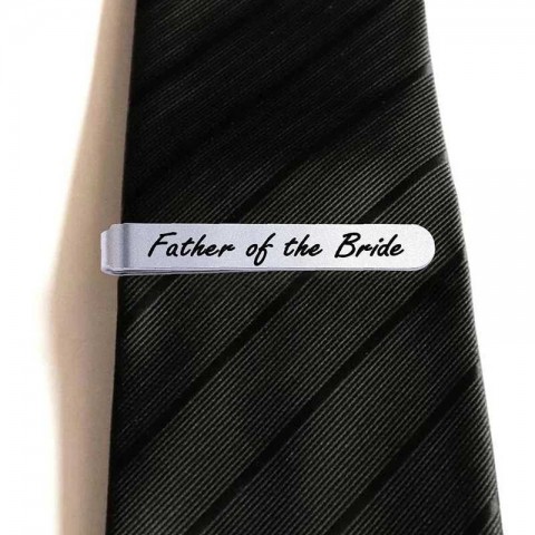 Stainless Steel Classic Tie Clip for Men W240914