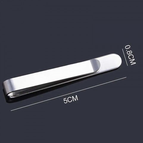 Stainless Steel Classic Tie Clip for Men W240914
