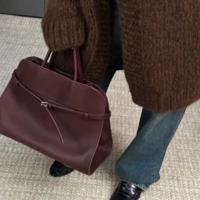 Margaux 15 Women's Designer 10A Tote Bag - High-Quality Leather Large Capacity Commuter Handbag