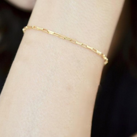 OriginaIngenu 14K Gold Filled Handcrafted Charm Bracelets for Women - Vintage Boho Anklets