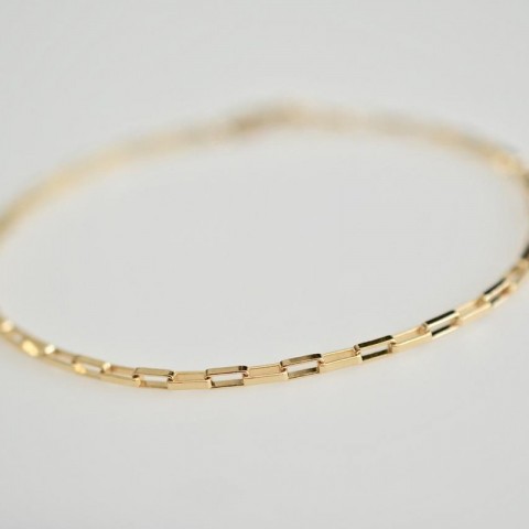OriginaIngenu 14K Gold Filled Handcrafted Charm Bracelets for Women - Vintage Boho Anklets