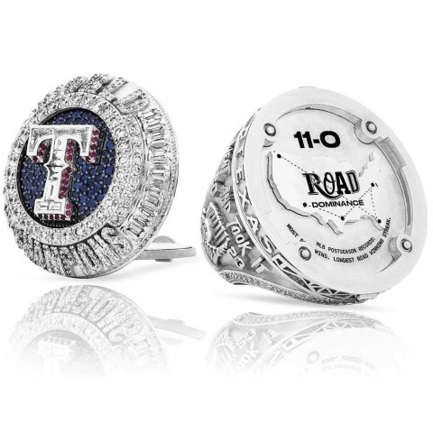 Creative Wood Band Ring for Baseball Fans - Unisex Souvenir Gift
