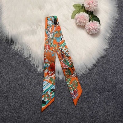 New Lavender Printed Silk Scarf for Women - Ultra Fine & Stylish W250107