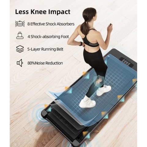 Under Desk Treadmill: Portable Walking Pad for Home Office Use