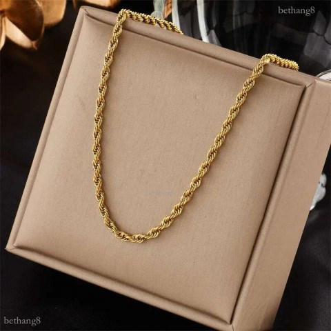 Jesus Cross 18k Gold Plated Pendant Necklace for Women