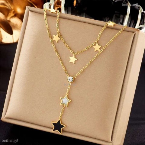 Jesus Cross 18k Gold Plated Pendant Necklace for Women