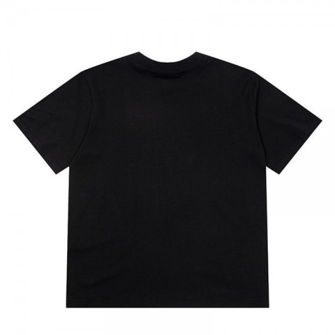 Chrome Men's Anti-Wrinkle Short Sleeve T-Shirt with Horseshoe Sanskrit Cross Design