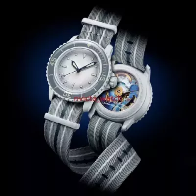 Ocean Watch Unisex Bioceramic Automatic Quartz Watch - 42mm Round Dial