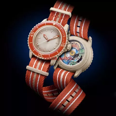 Ocean Watch Unisex Bioceramic Automatic Quartz Watch - 42mm Round Dial