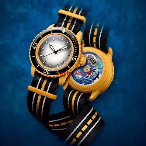 Ocean Watch Unisex Bioceramic Automatic Quartz Watch - 42mm Round Dial