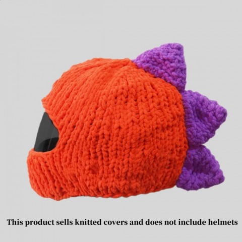Cute Women's Outdoor Ski Hat - Coarse Velvet Knitted Helmet