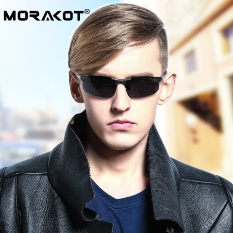 Morakot Custom Myopia Polarized Sunglasses - Men's Stylish Lightweight Eyewear