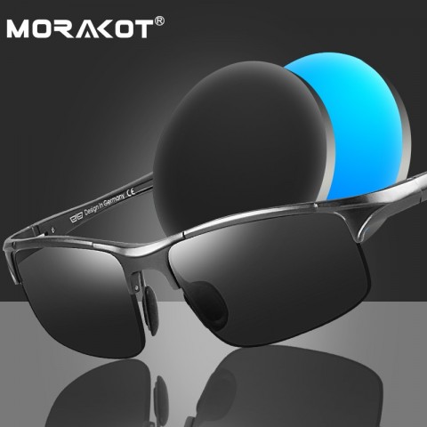 Morakot Custom Myopia Polarized Sunglasses - Men's Stylish Lightweight Eyewear