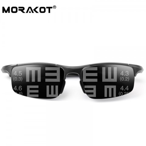 Morakot Custom Myopia Polarized Sunglasses - Men's Stylish Lightweight Eyewear