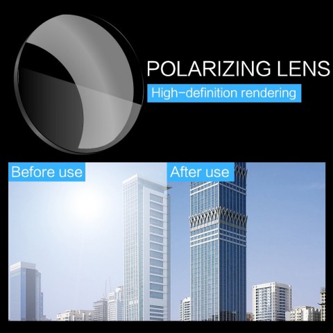 Morakot Custom Myopia Polarized Sunglasses - Men's Stylish Lightweight Eyewear