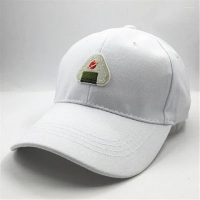 Ball Caps Rice Balls Design Unisex Adjustable Snapback Hats for Men Women