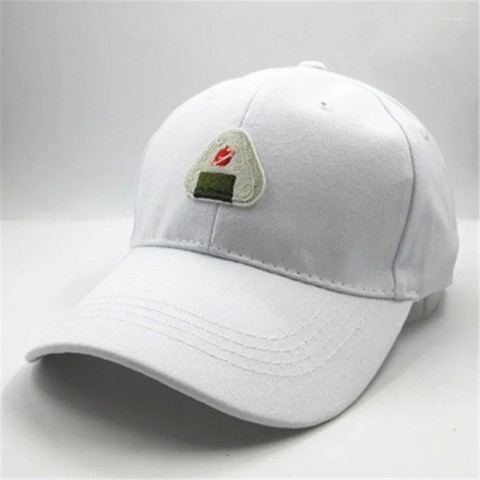 Ball Caps Rice Balls Design Unisex Adjustable Snapback Hats for Men Women